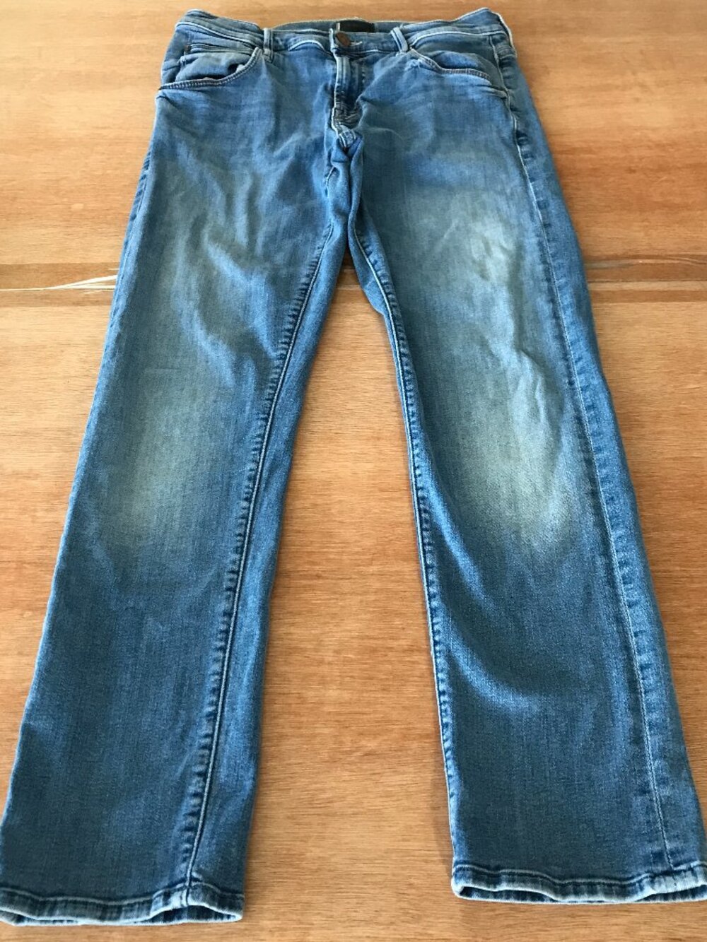 Mother The Ditcher Ankle Jeans Women 25 Blue Mid Rise Medium Wash Sculpting